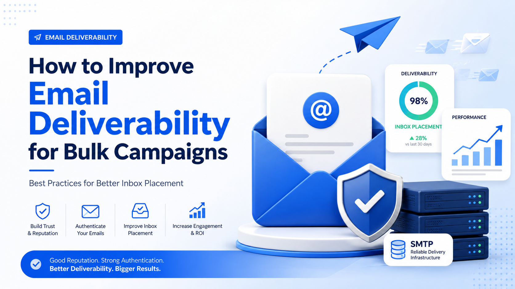 Improving email deliverability for campaigns